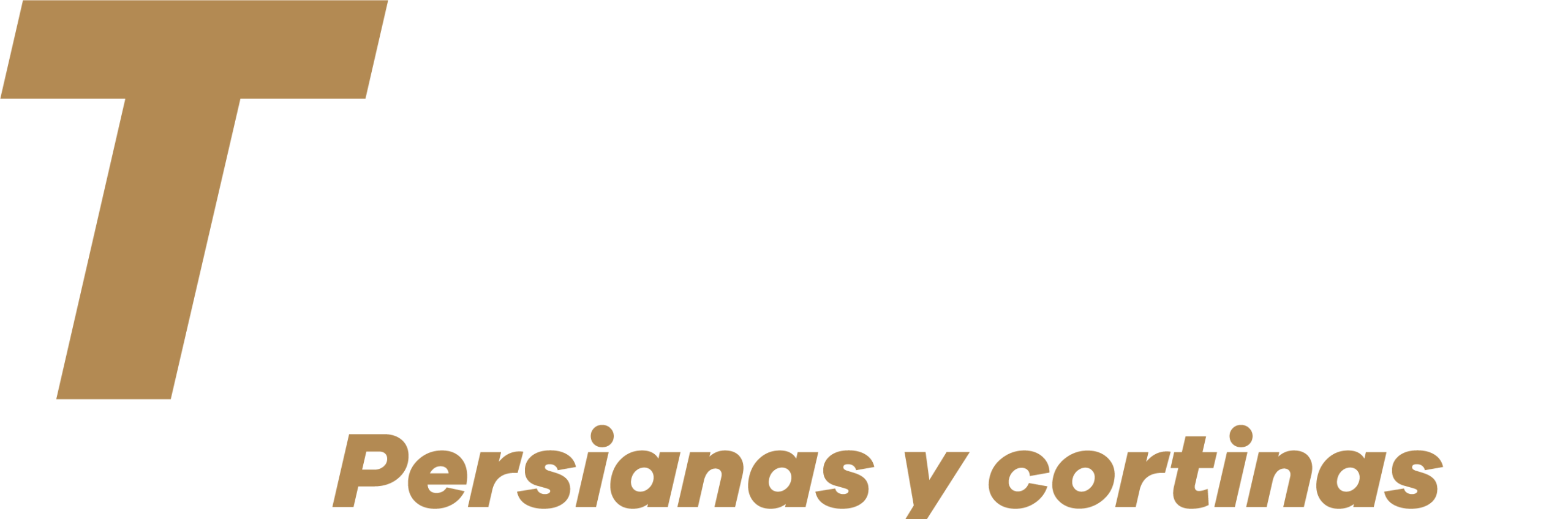 logo blanco y dorado header